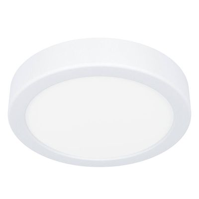 Vit taklampa badrum plast, Geraldo, 11W, 3000K LED, IP44