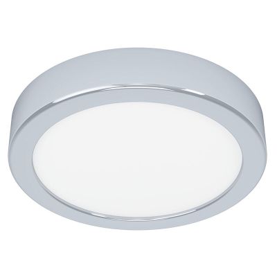 Krom taklampa badrum plast, Geraldo, 11W, 3000K LED, IP44