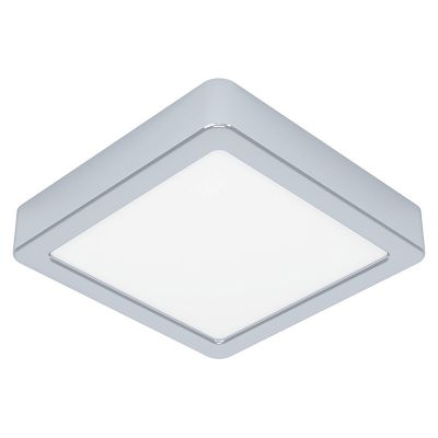 Krom taklampa badrum plast, Geraldo, 11W, 3000K LED, IP44