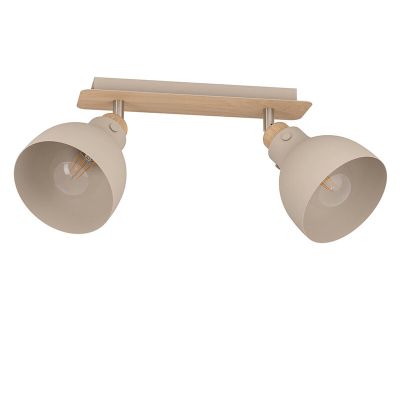 Beige modern spotlight tak aluminium, Andy