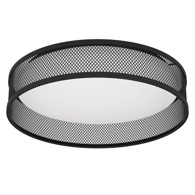 Svart plafond stål, Jolene, 20W, 3000K LED