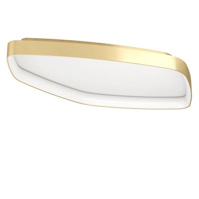 Guld design plafond aluminium, Samson, 25,2W, 3000K LED