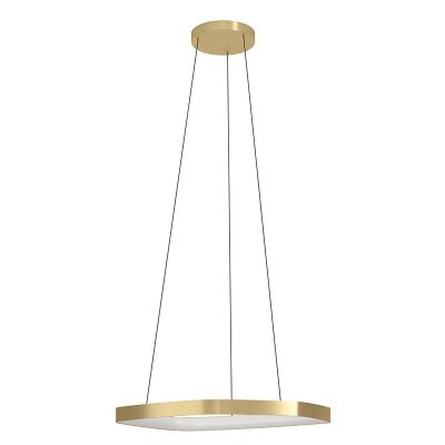 Guld design fönsterlampa aluminium, Samson, 25,2W, 3000K LED