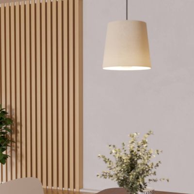 Svart modern fönsterlampa tyg, Siham