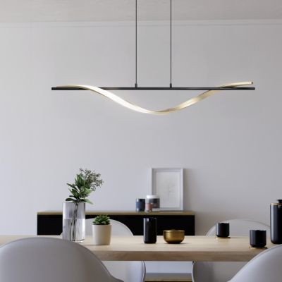 Mässing design fönsterlampa plast, Cunera, 20W, varm till kall vit justerbar LED, 3 stegs dimmer