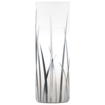 Krom design bordslampa glas, Ilyas, med brytare