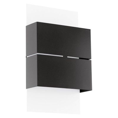 Svart modern utelampa metall, Ishaya, 3W, 3000K LED, IP44