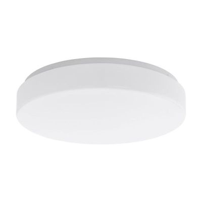 Vit plafond plast, Reda, 16W, varm till kall vit justerbar LED