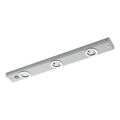 Nickel modern taklampa metall, Jary, 2W, 3000K LED, med brytare