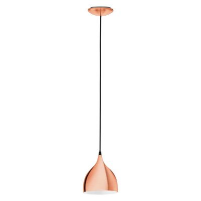 Koppar design fönsterlampa metall, Piglio