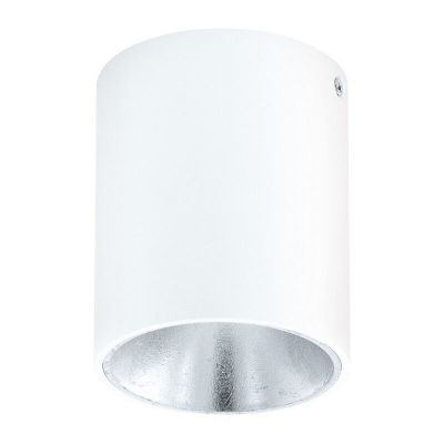 Vit modern plafond aluminium, Dahne, 3W, 3000K LED