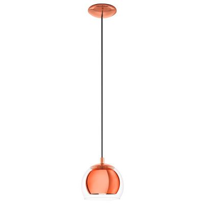 Koppar design fönsterlampa glas, Iroma