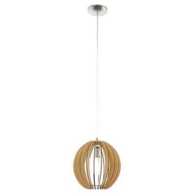 Rustik fönsterlampa trä, Bergama