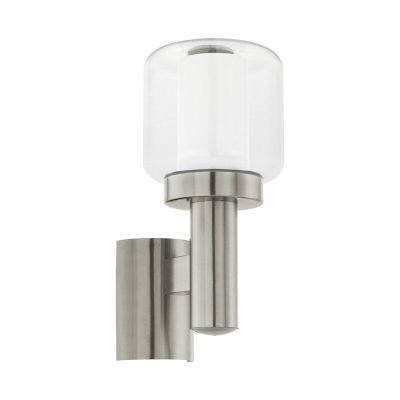 Silver utelampa glas, Anco, IP44
