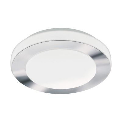 Krom taklampa plast, Amina, 11W, 3000K LED, IP44
