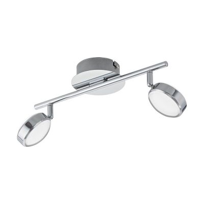 Krom modern spotlight tak stål, Tjark, 5W, 3000K LED