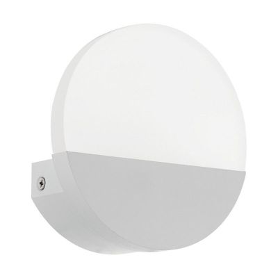 Nickel vägglampa plast, Beatriz, 5W, 3000K LED