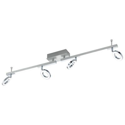 Krom modern spotlight tak aluminium, Madelinde, 3W, 3000K LED
