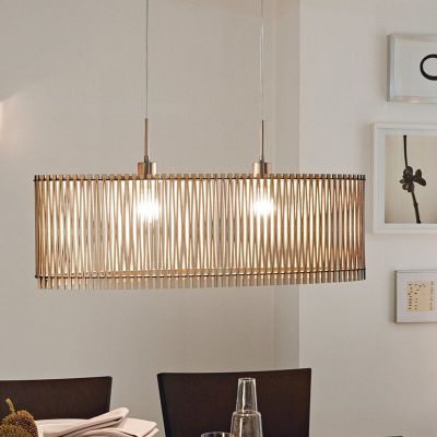 Rustik fönsterlampa trä, Berry