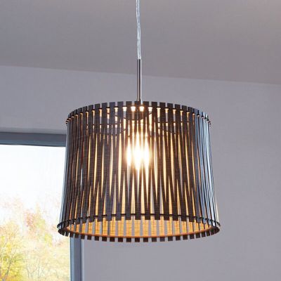 Trä fönsterlampa brun, Berry