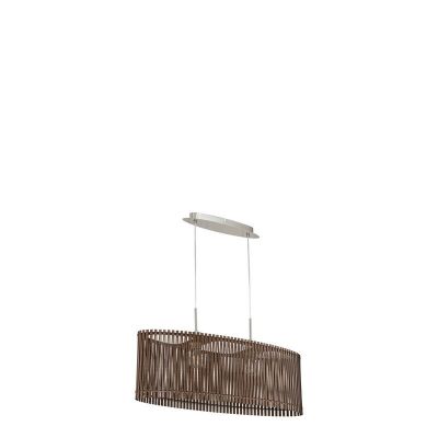 Trä fönsterlampa brun, Berry