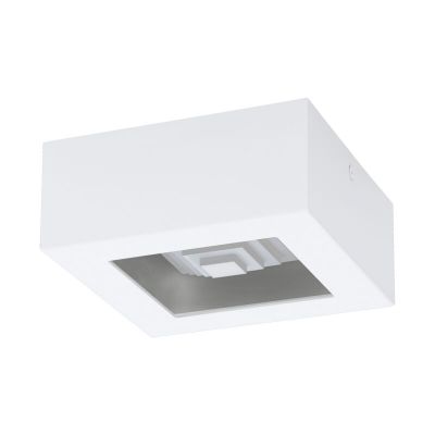 Vit modern plafond stål, Olger, 6W, 3000K LED