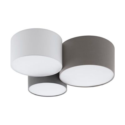 Vit modern plafond stål, Regina