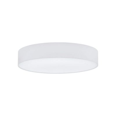 Vit modern taklampa metall, Abano