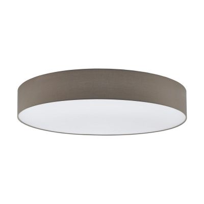 Taupe modern taklampa metall, Abano