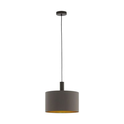 Brun modern fönsterlampa tyg, Mies