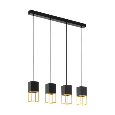Guld modern fönsterlampa stål, Jovanny