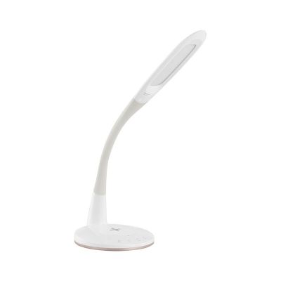 Vit bordslampa plast, Yannis, 3W, justerbar ljusfärg LED, med brytare