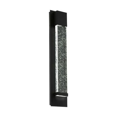 Svart modern utelampa aluminium, Yvanca, 3W, 3000K LED, IP44