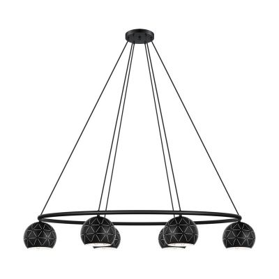 Svart modern fönsterlampa stål, Madelein