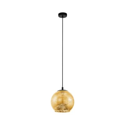 Guld design fönsterlampa glas, Gaston