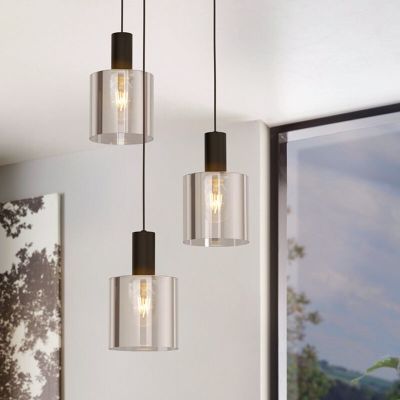 Grå modern fönsterlampa glas, Paulina