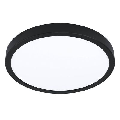 Vit smart taklampa plast, Geraldo, 19,5W, varm till kall vit justerbar LED, IP44