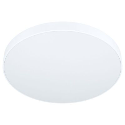 Vit utanpåliggande spotlight stål, Zippora, 24W, justerbar ljusfärg LED