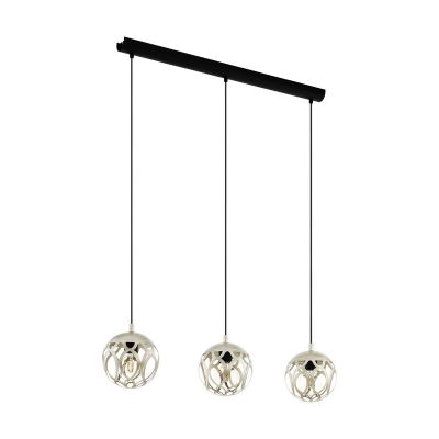 Grå modern fönsterlampa stål, Eveliene