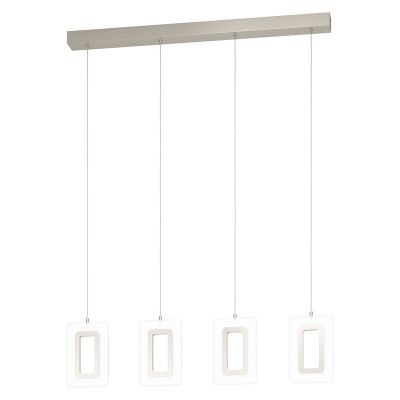 Nickel fönsterlampa plast, Niels, 5W, 3000K LED