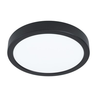 Svart taklampa stål, Pascale, 16W, 4000K LED
