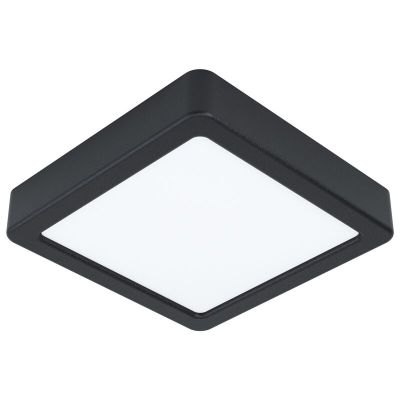 Svart taklampa stål, Pascale, 10W, 3000K LED