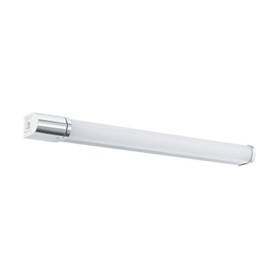 Krom spegelbelysning aluminium, Wilson, 15W, 4000K LED, IP44, med brytare