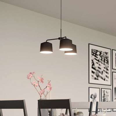 Svart industri fönsterlampa aluminium, Vinod