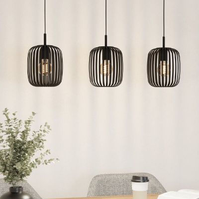 Svart industri fönsterlampa aluminium, Pietro