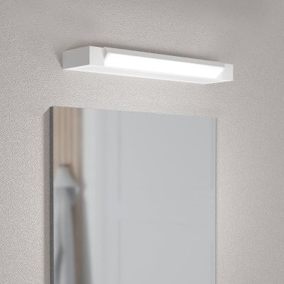 Krom modern spegelbelysning aluminium, Shukri, 8,9W, 4000K LED, IP44
