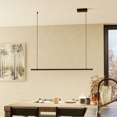 Svart design fönsterlampa aluminium, Flatron, 20W, RGBW LED, met fjärrkontroll
