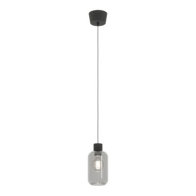 Svart modern fönsterlampa glas, Dasmina