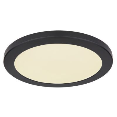 Svart plafond plast, Cage, 24W, justerbar ljusfärg LED