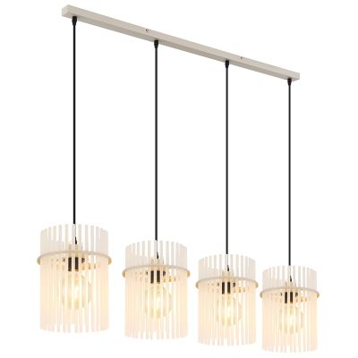 Beige design fönsterlampa metall, Genelva